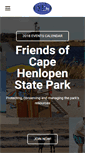 Mobile Screenshot of friendsofcapehenlopen.org